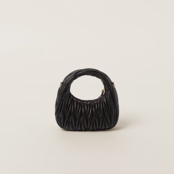 Wander Matelassé Mini Hobo Bag