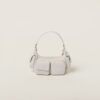 Soft Lamb Nappa Pouch White
