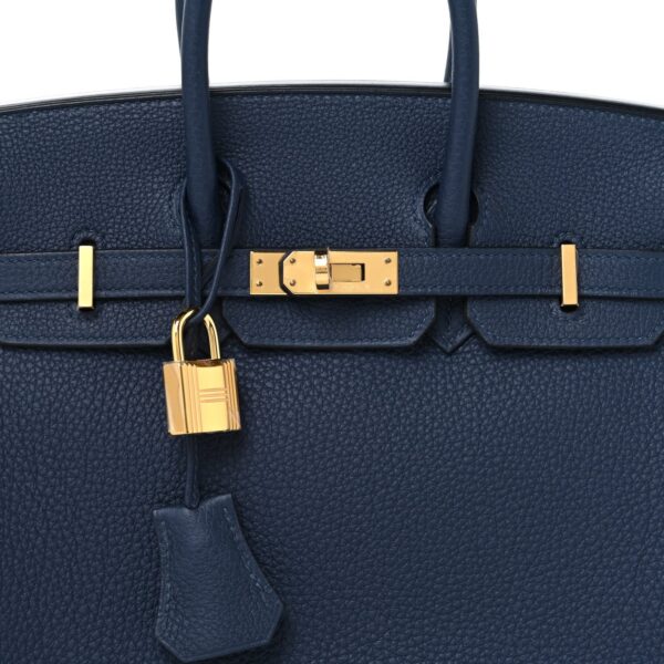 Togo Birkin 25 Bleu Abysse