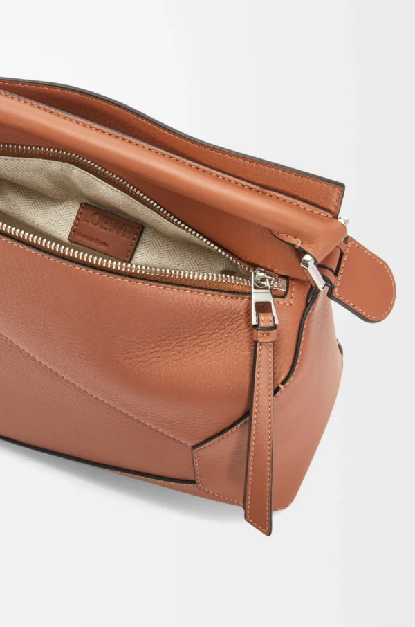 Small Puzzle Edge bag in classic calfskin