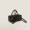 Arcadie Leather  Large Handbag Black Color