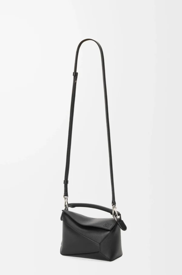 Mini Puzzle Edge bag in classic calfskin