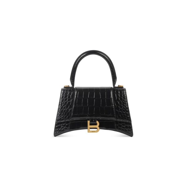 1a3014da0a8b35690136176751a3a0a8.jpg HOURGLASS Crocodile embossed small handbag