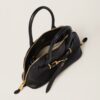 Aventure Nappa Leather Handbag Black