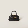 Mini Handbag in Aventure Nappa Leather Black