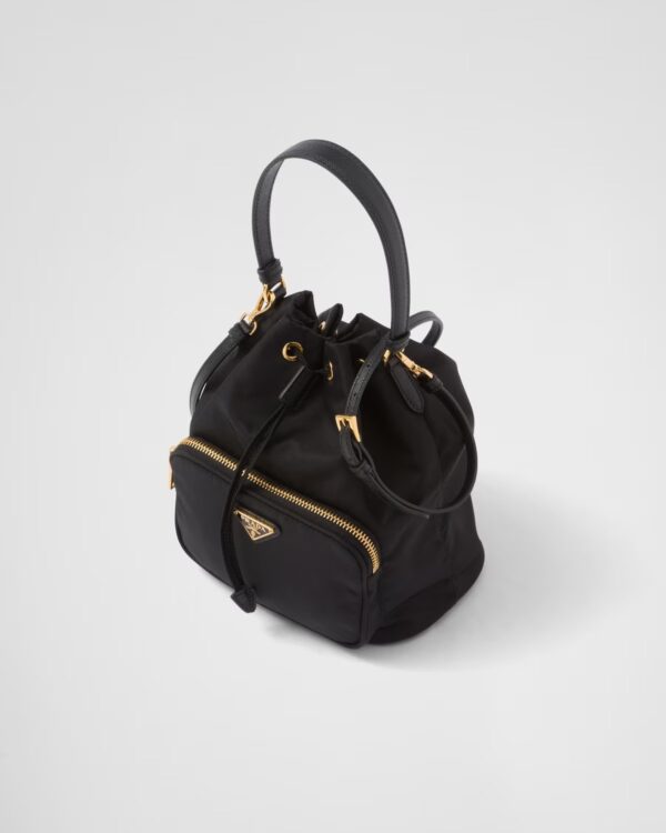 Prada Duet Re-Nylon Bucket Bag
