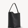 Medium N/S Park Tote Bag in Leather