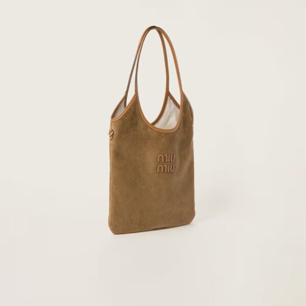 270df45646e003858a808ae5df3c73ad.jpg Ivy corduroy texture shopping bag
