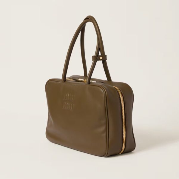Leather Beau Handbag Tundra Color