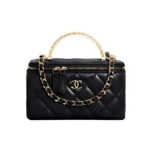 CHANEL 24S BOX WITH ACRYLIC TOP HANDLE