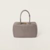 Leather Beau Handbag Clay-gray