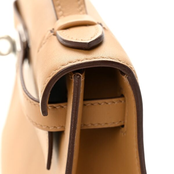 Swift Kelly Pochette Clutch Biscuit