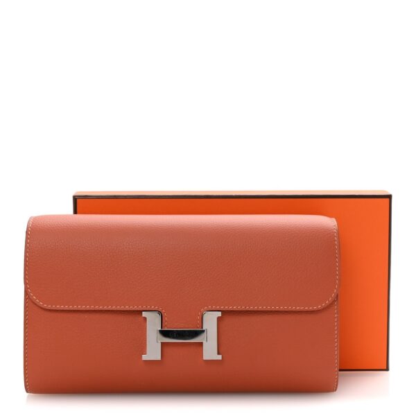 Evercolor Constance Long Wallet To Go Blush