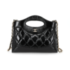 CHANEL 31 NANO MINI SHOPPING BAG BLACK