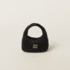Wander Matelassé Soft Lamb Nappa Small Crescent Moon Bag