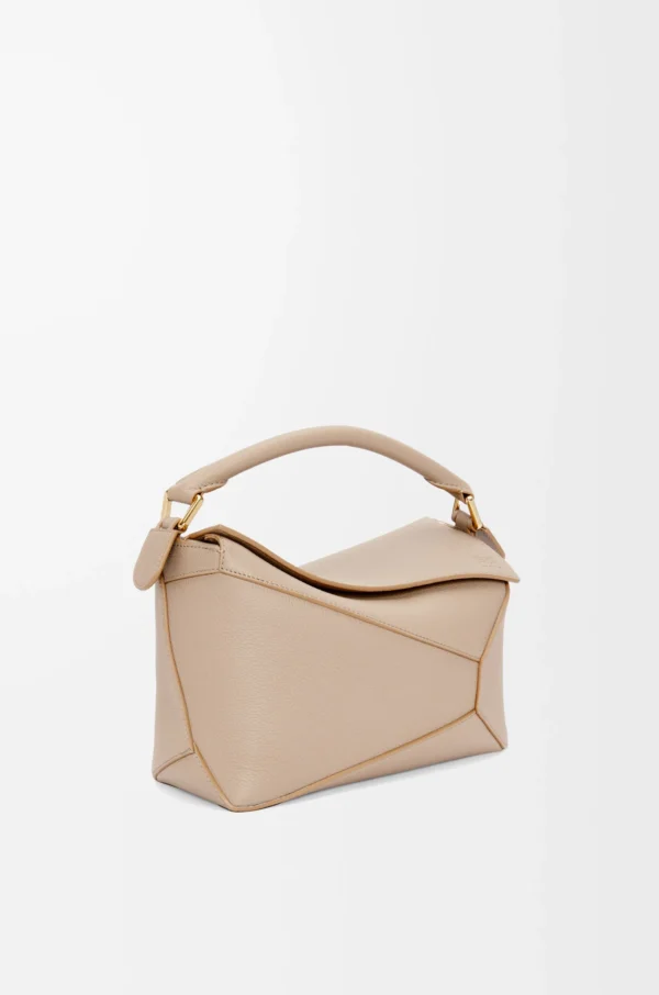 Small Puzzle bag in soft grained calfskin