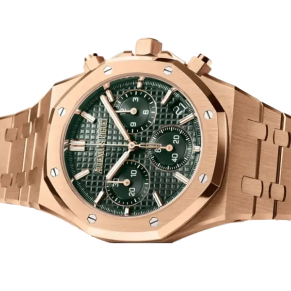 Audemars Piguet Royal Oak 26240OR.OO.1320OR.04 Rose Gold Green Dial