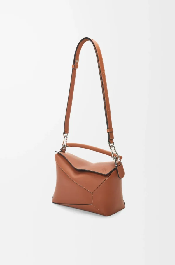Small Puzzle Edge bag in classic calfskin