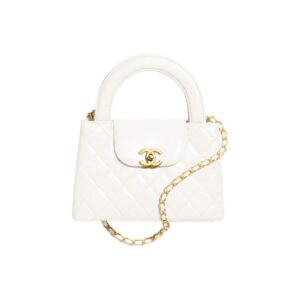 CHANEL MINI SHOPPING BAG WHITE