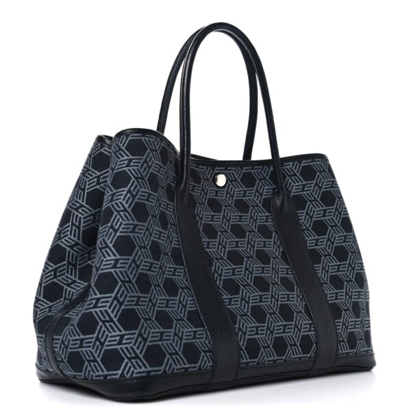 Toile SO H Vache Country Garden Party 36 MM Black