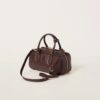 Arcadie Leather  Large Handbag Shrubby Oak Color