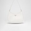 Prada Cleo Glossy Leather Shoulder Bag