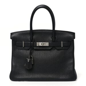 Togo Shooting Star BIRKIN 30 Black