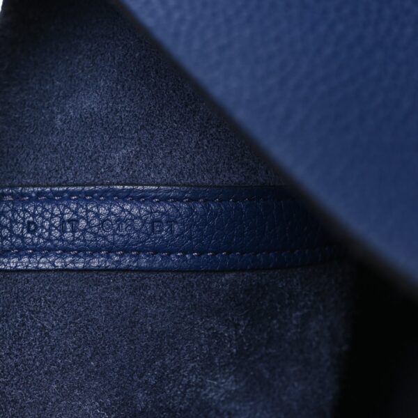 Taurillon Maurice Picotin Lock 22 MM Bleu Saphir