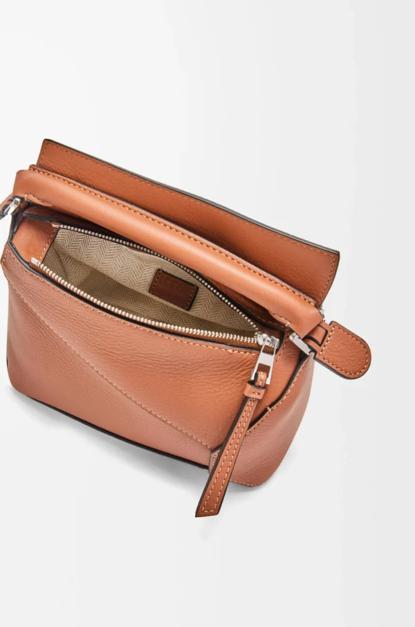 Mini Puzzle Edge bag in classic calfskin