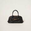 Aventure Nappa Large Leather Handbag Black