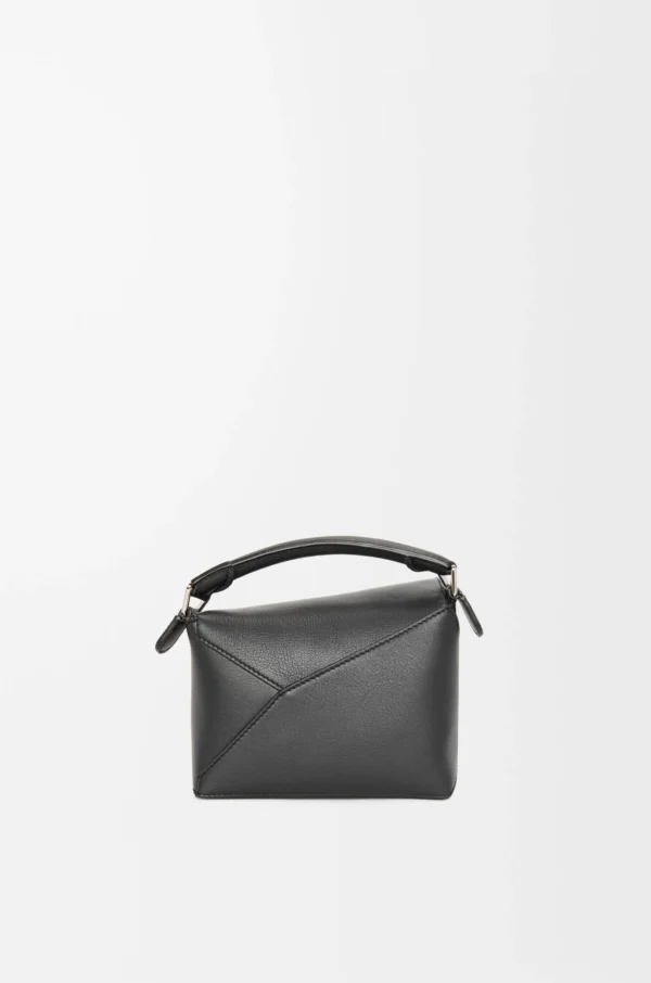 Mini Puzzle Edge bag in classic calfskin