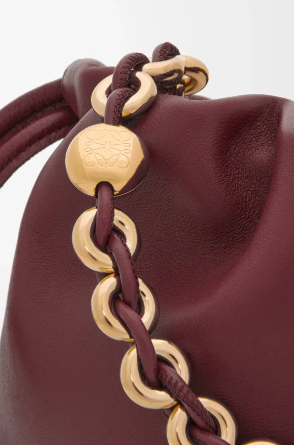 Mini Flamenco purse in mellow nappa lambskin