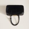 Beau Leather Handbag black color