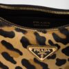 Prada Arqué printed leather shoulder bag