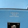 Taurillon Clemence Birkin 35 Blue Jean