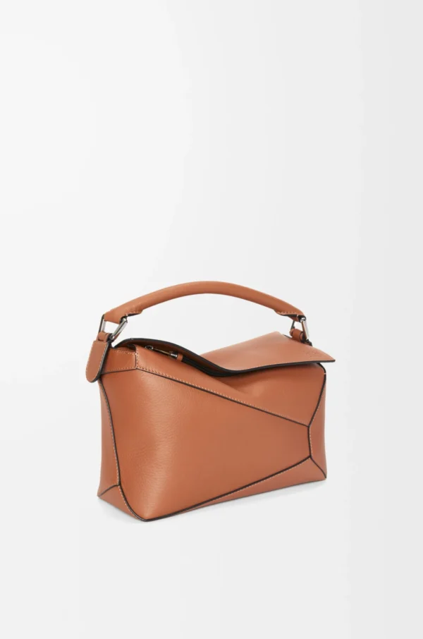 Small Puzzle Edge bag in classic calfskin