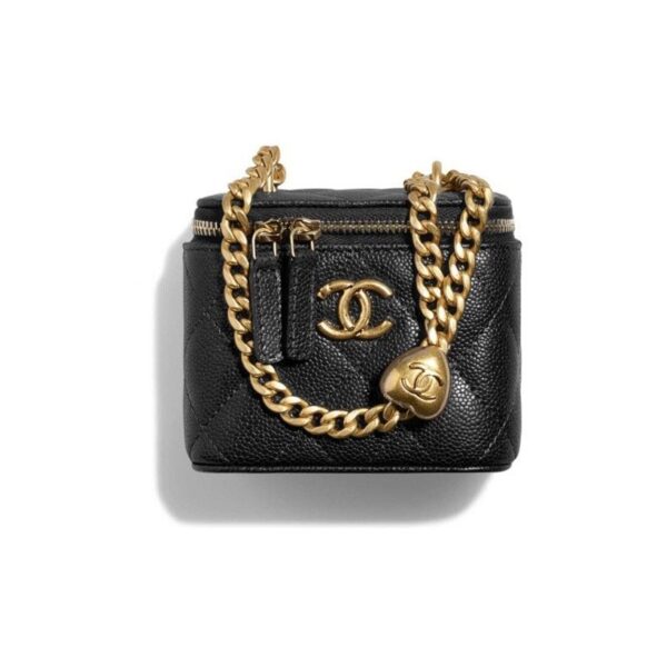 6c3e8220f5f21b7a787f4e5d0816995c.jpg CHANEL 23P LIPSTICK BOX WITH CHAIN BLACK