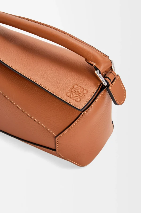 Mini Puzzle Edge bag in classic calfskin