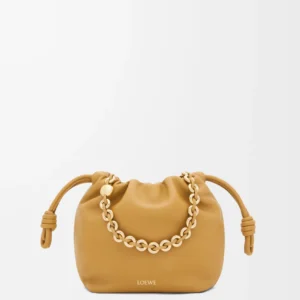 Mini Flamenco purse in mellow nappa lambskin