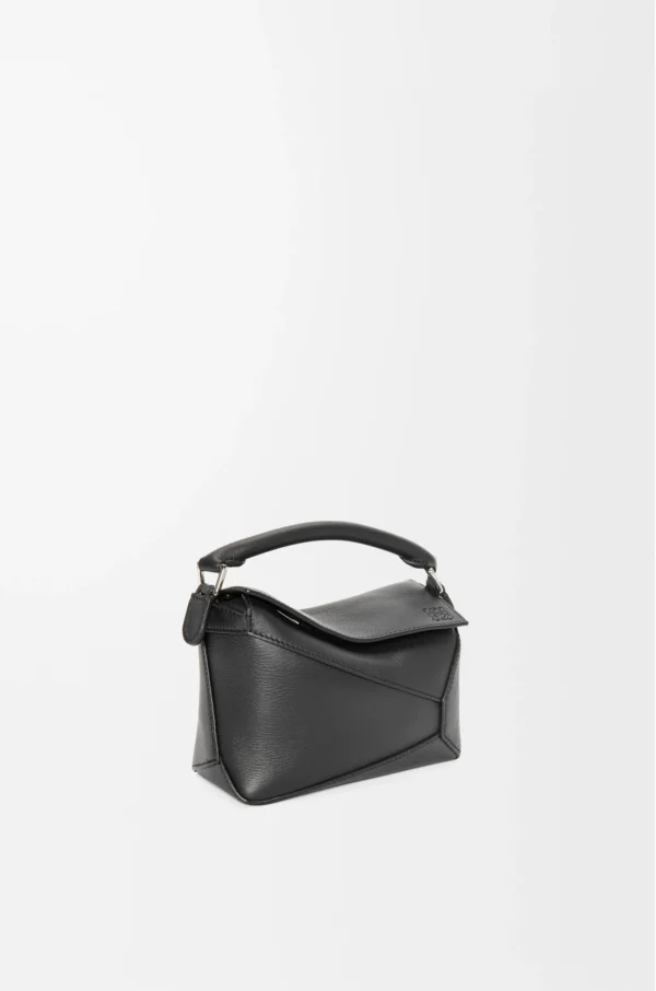 Mini Puzzle Edge bag in classic calfskin