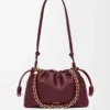 Medium Flamenco purse in mellow nappa lambskin