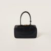 Beau Leather Handbag black color