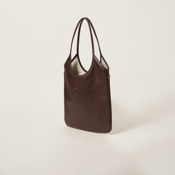 IVY Leather Handbag Shrubby Oak Color