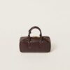 Arcadie Leather  Large Handbag Shrubby Oak Color