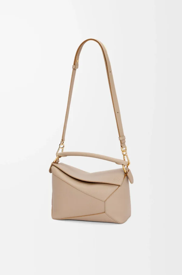 Small Puzzle bag in soft grained calfskin