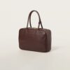 Leather Beau Handbag Shrubby Oak Color