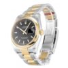 Rolex Datejust Yellow Gold Black Dial 116203 Oyster Replica