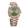 Rolex-Day-Date-Rose-Gold-Green-Roman-Dial-Replica.webp Rolex Day-Date Rose Gold Green Roman Dial Replica