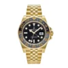 Rolex Gmt Master II Gold Black Dial Replica