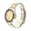 Rolex Submariner Serti Two Tone Stainless Steel Gold Diamond 16613 Replica